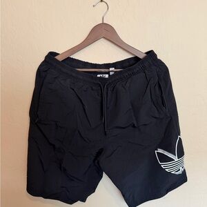Adidas Originals Black Trefoil Shorts